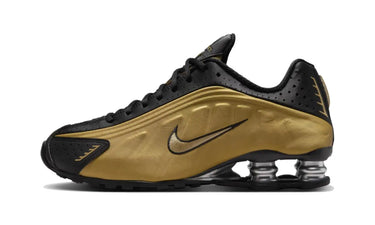 Nike Shox R4 Black Metallic Gold - AR3565-005 - View 1 | Next Step