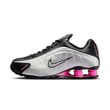 Nike Shox R4 Black Metallic Silver Pinksicle - AR3565-012 - View 1 | Next Step