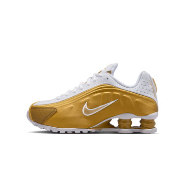 Nike Shox R4 Metallic Gold White - CW2626-700 - View 1 | Next Step