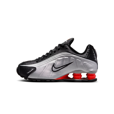 Nike Shox R4 Metallic Silver Black Picante Red - CW2626-005 - View 1 | Next Step