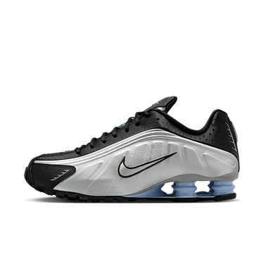 Nike Shox R4 Metallic Silver Black Psychic Blue | Next Step