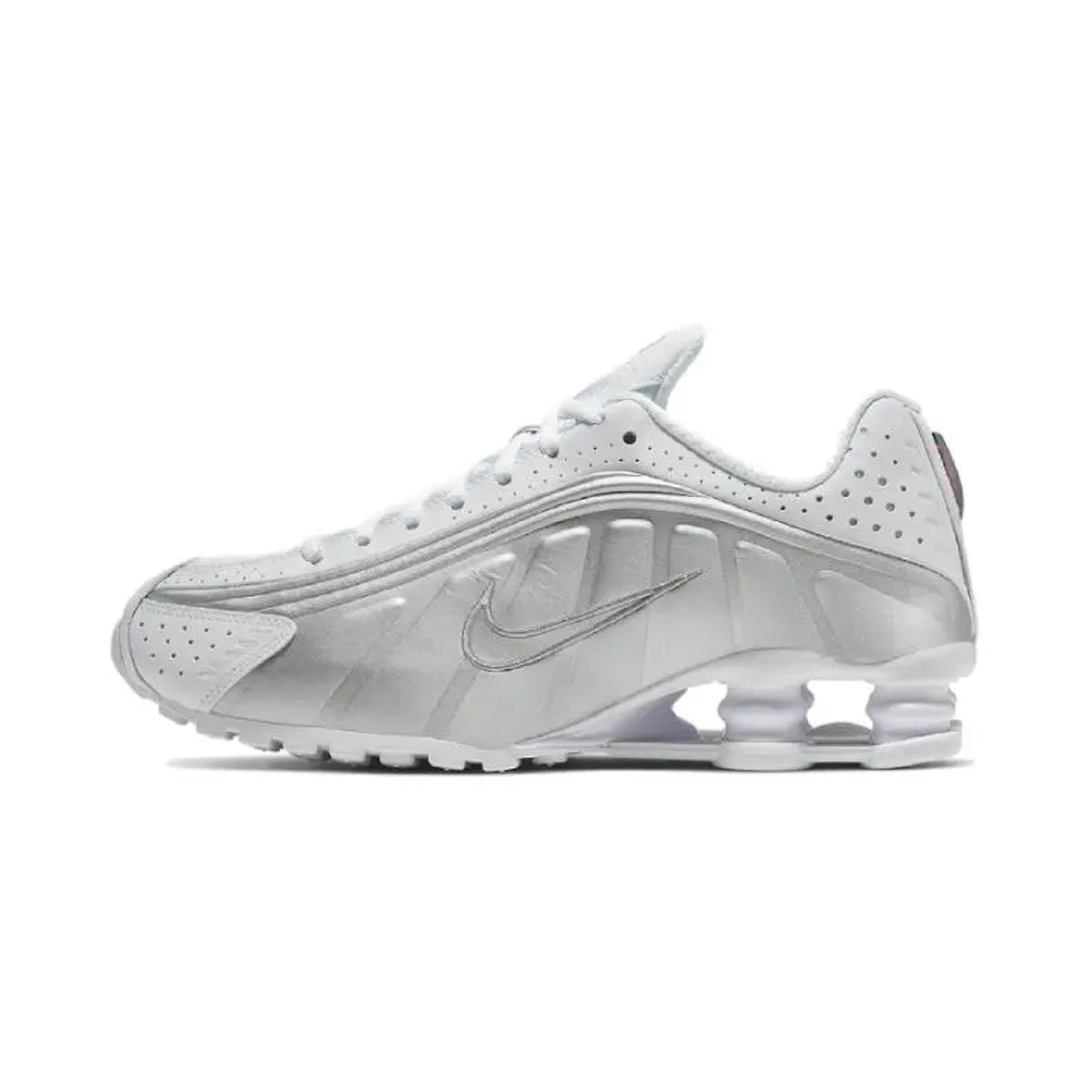Nike Shox R4 White Metallic Silver (2019/2024) (Women's)