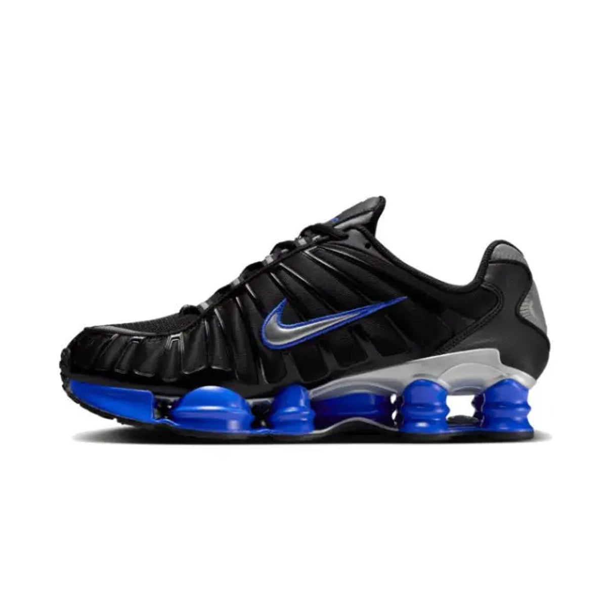 Nike Shox TL Black Racer Blue Metallic Silver