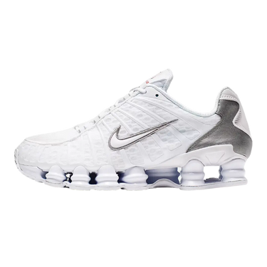 Nike Shox TL White Metallic Silver - AV3595-100 - View 1 | Next Step