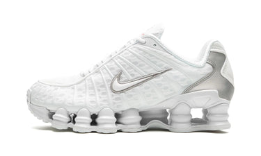Nike Shox TL White Metallic Silver Max Orange - AR3566-100 - View 1 | Next Step