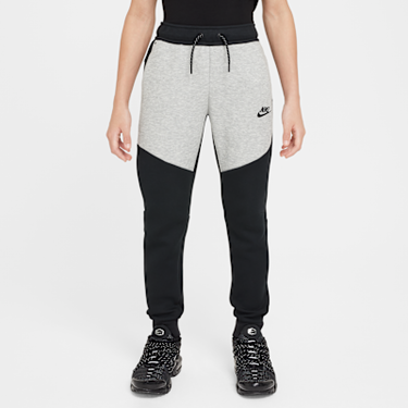 Nike Sportswear Tech Fleece Older Kids' Joggers Black/Dark Grey Heather/Black/Black - HV5869-012 - View 1 | Next Step
