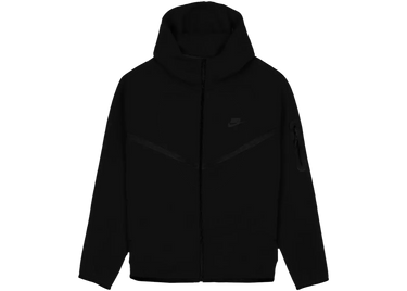 Nike Sportswear Tech Fleece Windrunner Full Zip Hoodie (FW24) Black/Black | Next Step