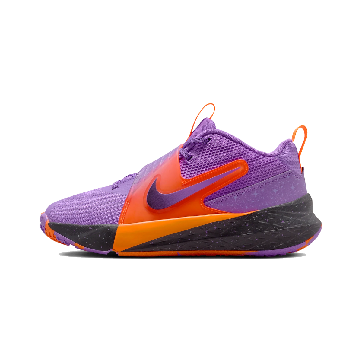 Nike Team Hustle D 12 Bright Violet Total Orange