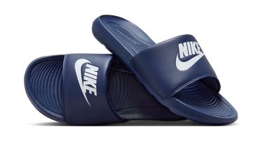 Nike Victori One Slide Midnight Navy White - CN9675-401 - View 1 | Next Step