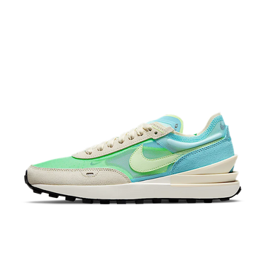Nike Waffle One Bleached Aqua Lime Glow | Next Step