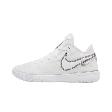 Nike Zoom LeBron NXXT Gen White Metallic Silver - DR8784-101/DR8788-101 - View 1 | Next Step