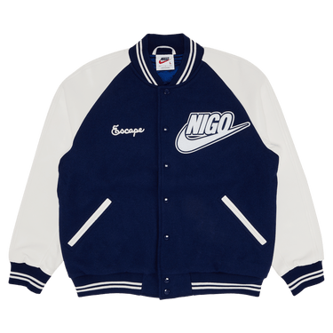 Nike x Nigo NRG Varsity Jacket Navy | Next Step