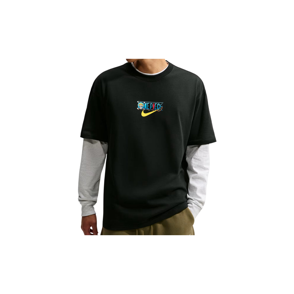 Nike x One Piece T-shirt Black