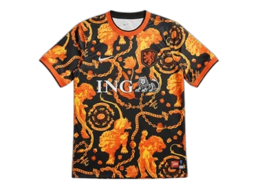 Nike x Patta Netherlands Academy Pro Lion Jersey Black/Orange - IH1678-010 - View 1 | Next Step