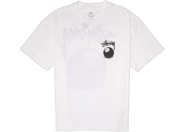 Nike x Stussy 8 Ball Tee White - DO9322-100 - View 1 | Next Step