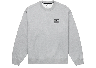 Nike x Stussy Crew Fleece Grey | Next Step