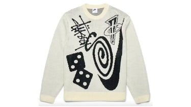 Nike x Stussy Knit Sweater Natural - SS23 - View 1 | Next Step