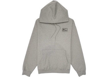 Nike x Stussy U NRG RA PO Hoodie Dark Heather Grey/White - DJ9488-063 - View 1 | Next Step