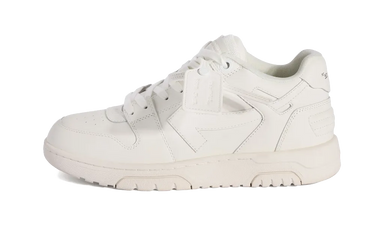 OFF-WHITE Out Of Office Low Triple White White Sole - OMIA189C99LEA009-0101 - View 1 | Next Step