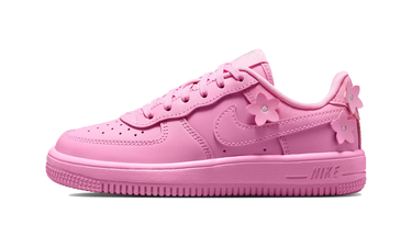 Nike Force 1 Pink Rise/Pink Foam/Metallic Silver/Pink Rise
