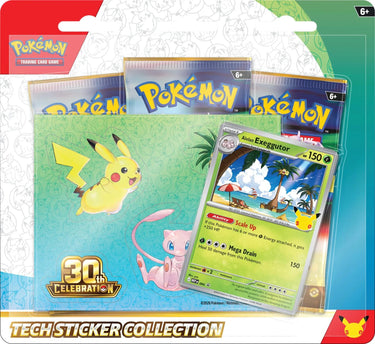 Pokémon TCG 30th Celebration: Alolan Exeggutor Tech Sticker Collection - 895554 - View 1 | Next Step