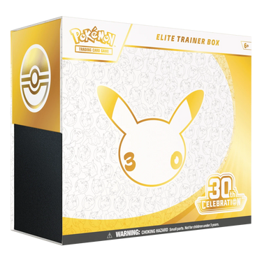 Pokémon TCG 30th Celebration Elite Trainer Box - 895551 - View 1 | Next Step