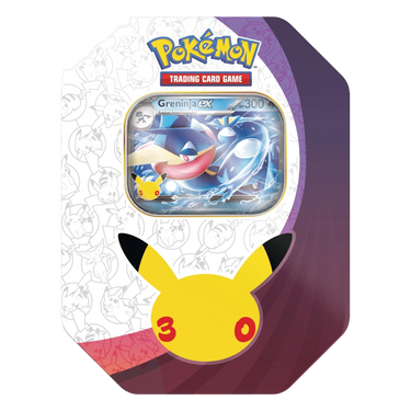 Pokémon TCG 30th Celebration Greninja ex Tin - 66071 - View 1 | Next Step