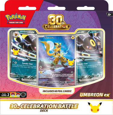 Pokémon TCG 30th Celebration: Umbreon ex Battle Deck - 895563 - View 1 | Next Step