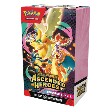 Pokémon TCG Ascended Heroes Booster Bundle - 860578 - View 1 | Next Step