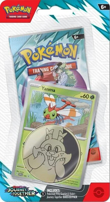 Pokémon TCG Journey Together: Yanma 1-Pack Blister - 805587 - View 1 | Next Step
