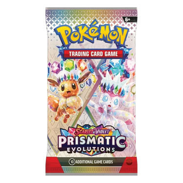 Pokémon TCG Prismatic Evolutions Booster - 798923 - View 1 | Next Step
