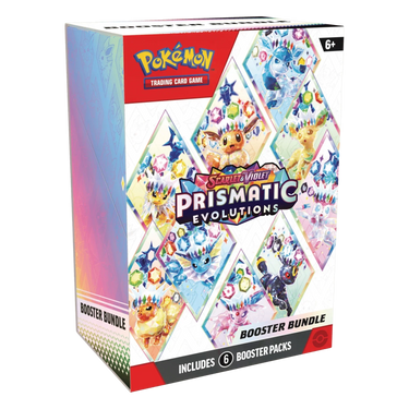 Pokémon TCG Prismatic Evolutions Booster Bundle - 865562 - View 1 | Next Step
