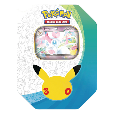 Pokémon TCG 30th Celebration Sylveon ex Tin - 66072 - View 1 | Next Step