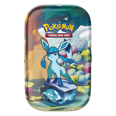 Pokémon TCG Prismatic Evolutions: Glaceon Mini Tin - 798942 - View 1 | Next Step