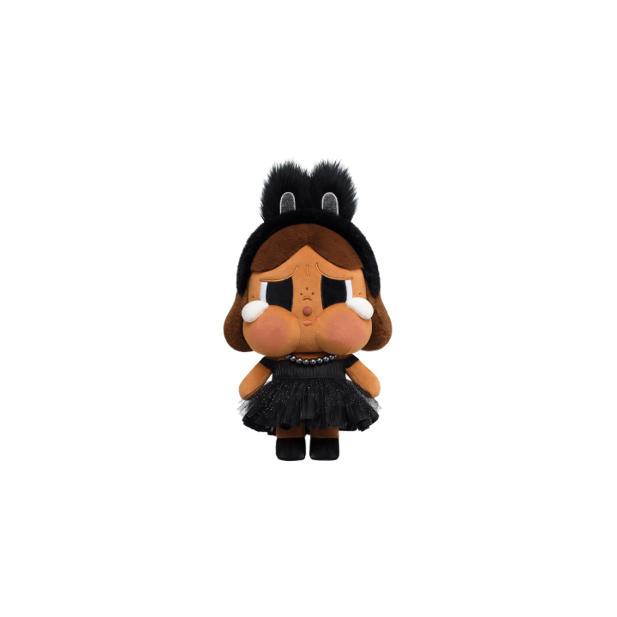 Pop Mart CRYBABY SHINY SHINY Series Plush Doll Black