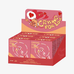 Pop Mart CryBaby Crying For Love Series Phone Charm Sealed Case (6 Blind Box)