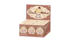 Pop Mart DIMOO Crush On Coffee Series Plush Keychain Sealed Case