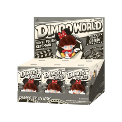 Pop Mart DIMOO World x Disney Series Vinyl Plush Keychain Sealed Case (6 Blind Box)