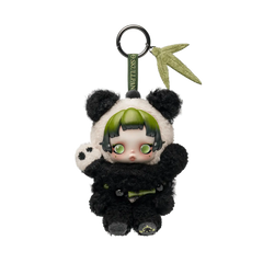 Pop Mart SKULLPANDA Lazy Panda Plush Doll Pendant
