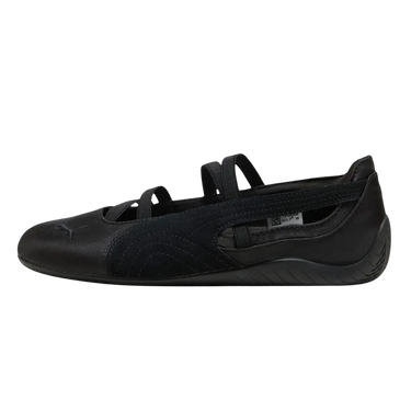 Puma Speedcat Ballet Black Cool Dark Gray Satin - 404383-01 - View 1 | Next Step