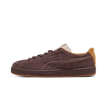 Puma Suede Le Père Chocolate Brown Silver Fog - 409463-01 - View 1 | Next Step