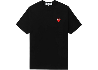 Comme des Garcons PLAY Logo T-Shirt Black/Red Next Step