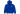 Revenge Basic Embroidered Classic Logo Hoodie Dark Royal