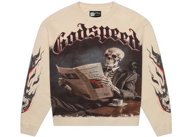 Godspeed Black Monday L/S Tee Bone Next Step