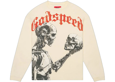 Godspeed Limited Art Pieces AI L/S T-Shirt Bone
