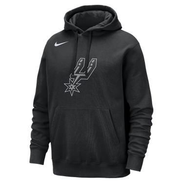 San Antonio Spurs Club Men's Nike NBA Pullover Hoodie Black - FB4774-010 - View 1 | Next Step