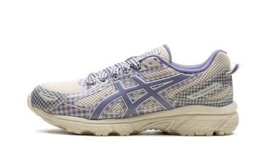 ASICS Gel-Venture 6 Story mfg. Vanilla Violet Quartz Gingham Next Step