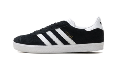 Adidas Gazelle Core Black Cloud White Gold Metallic