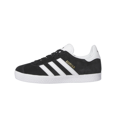 Adidas Gazelle Core Black Cloud White Gold Metallic (PS)