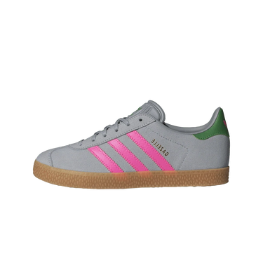 Adidas Gazelle Halo Silver Lucid Pink Green